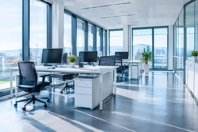 Büro- und Unterhaltsreinigung – Symbolbild